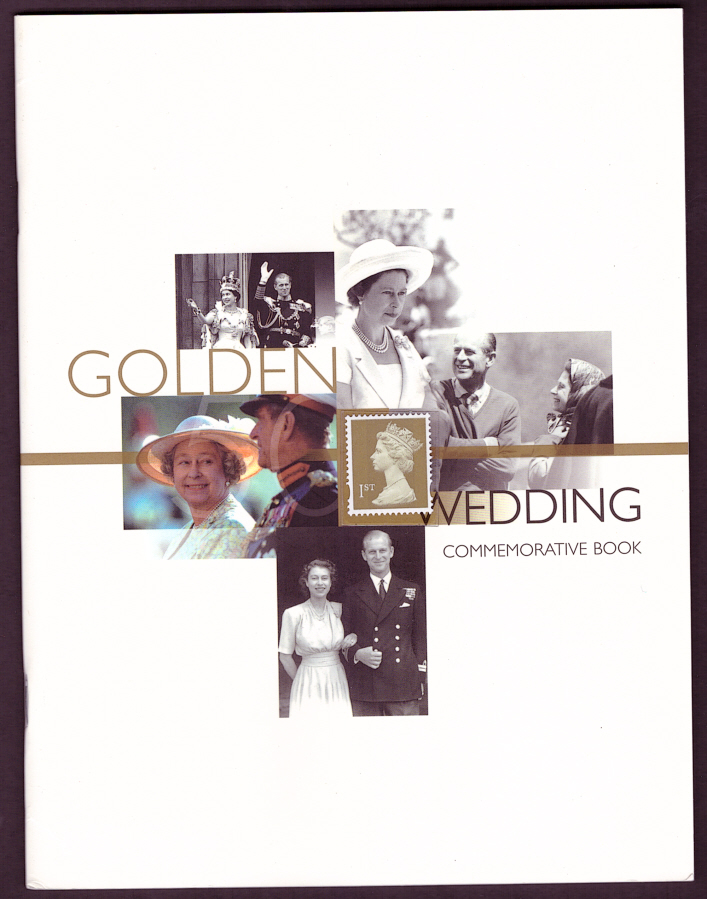 (image for) 1997 Royal Golden Wedding Royal Mail Commemorative Book - Click Image to Close